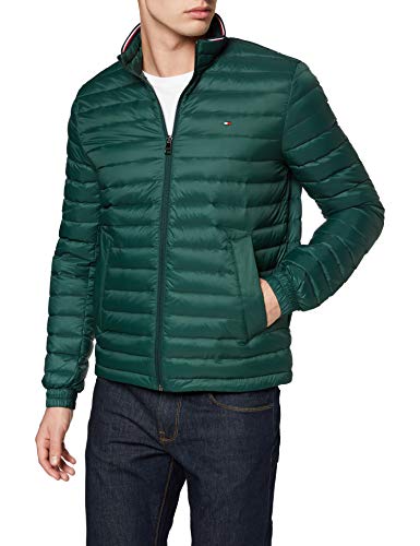 Tommy Hilfiger Packable Down Jacket Chaqueta, (Pine Grove Ljr), X-Small para Hombre