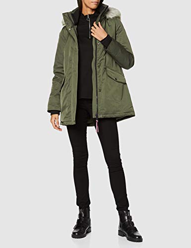 Tommy Hilfiger Sarah Padded Parka, (Grape Leaf Lfh), XX-Large para Mujer