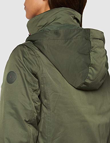 Tommy Hilfiger Sarah Padded Parka, (Grape Leaf Lfh), XX-Large para Mujer