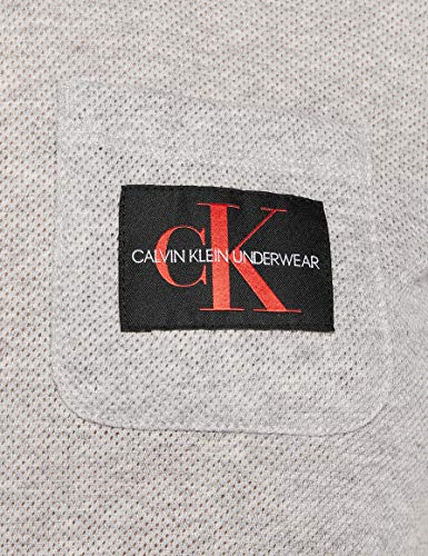 Tommy Hilfiger S/S Crew Neck Camiseta, Gris (Grey Heather 020), S para Mujer