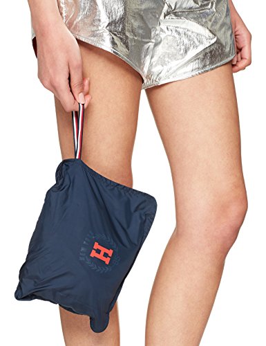 Tommy Hilfiger Susan Short Packable Jkt Chaqueta, Azul (Midnight 403), 36 (Talla del Fabricante: X-Small) para Mujer
