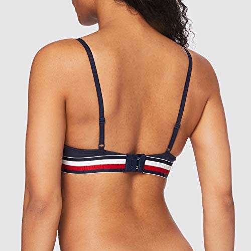 Tommy Hilfiger T Shirt Bra Sujetador para Camiseta, Azul (Navy Blazer 416), 70C (Talla del Fabricante: C 70) para Mujer