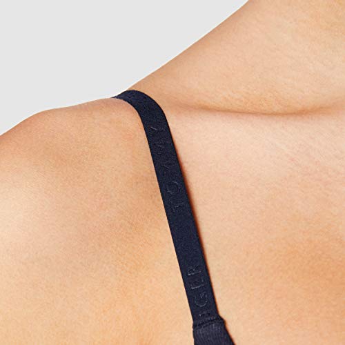 Tommy Hilfiger T Shirt Bra Sujetador para Camiseta, Azul (Navy Blazer 416), 70C (Talla del Fabricante: C 70) para Mujer