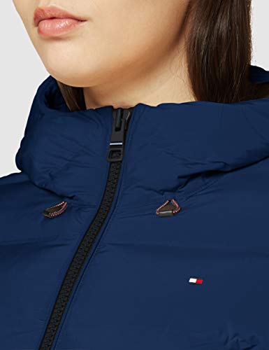 Tommy Hilfiger TH ESS Seamless Sorona Jkt Chaqueta, Night Sky, XXL para Mujer