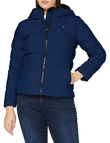 Tommy Hilfiger TH ESS Seamless Sorona Jkt Chaqueta, Night Sky, XXL para Mujer