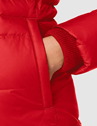 Tommy Hilfiger TH ESS Tyra Down Jkt with Fur Chaqueta, Primary Red, L para Mujer