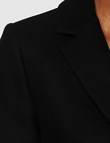 Tommy Hilfiger TH ESS Wool Blend Classic Coat Chaqueta, Black, 34 para Mujer