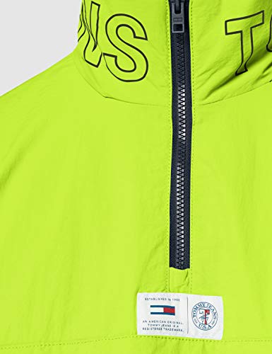Tommy Hilfiger TJM Popover Jacket Chaqueta, Verde (Acid Lime 300), M para Hombre