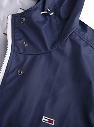 Tommy Hilfiger TJW Rain Jacket Chaqueta, Blau (Black Iris 002), S para Mujer