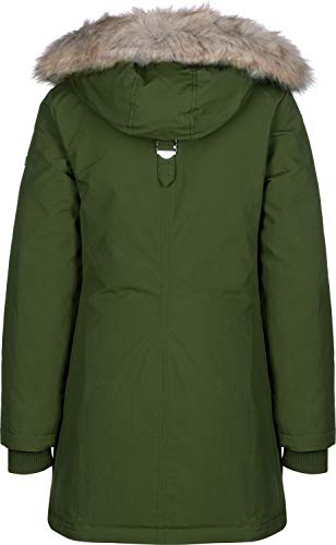 Tommy Hilfiger Tjw Technical Down Parka Chaqueta, Verde (Green Lg9), X-Large para Mujer
