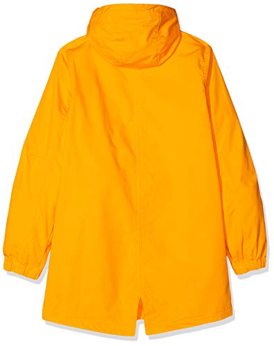 Tommy Hilfiger Tommy Hooded Parka Abrigo, Amarillo (Radiant Yellow 720), 140 (Talla del Fabricante: 10) para Niños