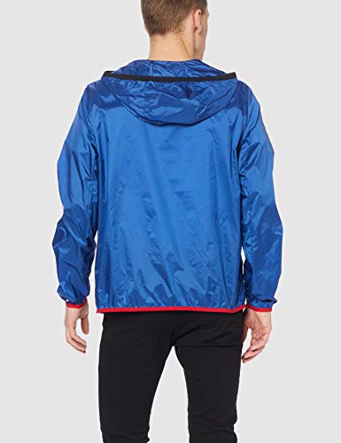 Tommy Hilfiger Ultra Light Packable Anorak impermeable, Azul (Blue Quartz 431), Medium para Hombre