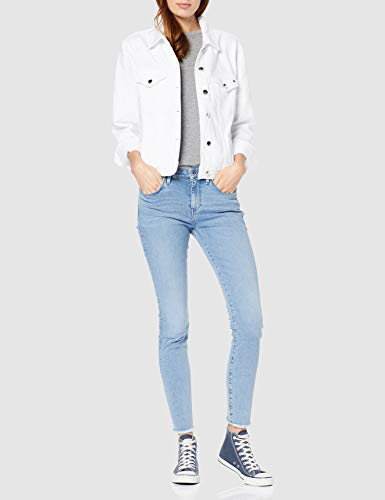 Tommy Hilfiger Veronica Jacket Clr Chaqueta, Blanco (Classic White 100), X-Large (Talla del Fabricante: 12) para Mujer