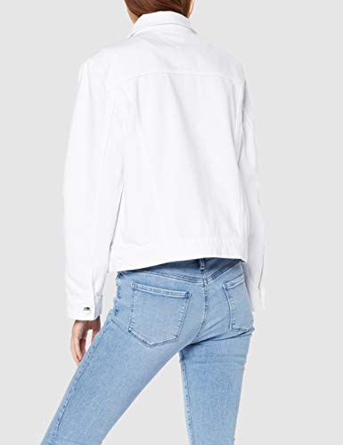 Tommy Hilfiger Veronica Jacket Clr Chaqueta, Blanco (Classic White 100), X-Large (Talla del Fabricante: 12) para Mujer