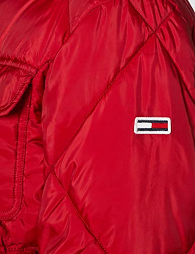 Tommy Jeans – Chaqueta acolchada para mujer rojo S