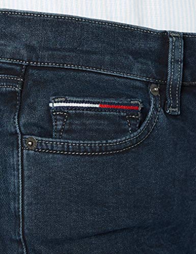 Tommy Jeans Mujer Nora Mr Skny Btn Fly Lmdbst Pantalones, Azul (Lemon Dark Blau Stretch), W29 / L30