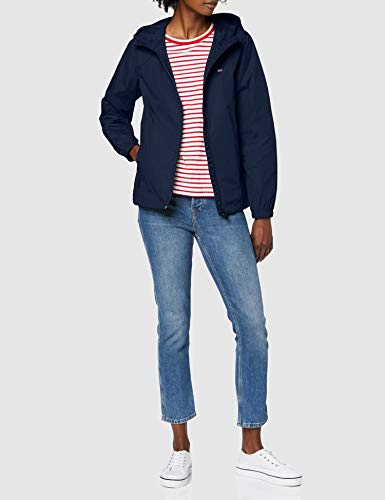 Tommy Jeans Tjw Chest Logo Windbreaker Chaqueta, Azul (Twilight Navy C87), 32 (Talla del Fabricante: XX-Small) para Mujer