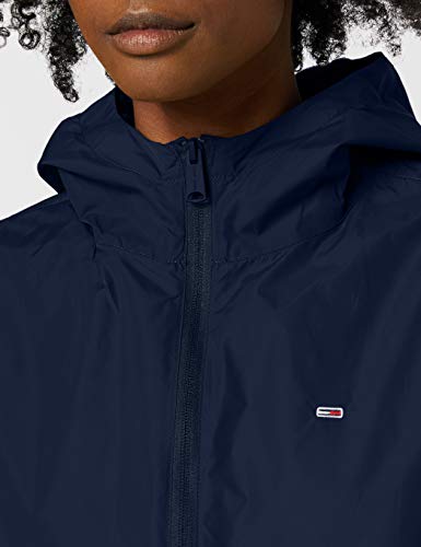 Tommy Jeans Tjw Chest Logo Windbreaker Chaqueta, Azul (Twilight Navy C87), 32 (Talla del Fabricante: XX-Small) para Mujer