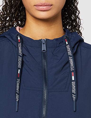 Tommy Jeans Tjw Essential Windbreaker Chaqueta, Azul (Blue Cbk), 32 (Talla del Fabricante: XX-Small) para Mujer