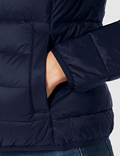 Tommy Jeans Tjw Hooded Quilted Zip Thru Chaqueta, Azul (Twilight Navy), M para Mujer