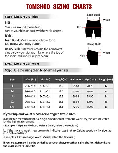 TOMSHOO Pantalones Cortos Acolchados 3D, Pantalones Cortos de Esquí, Protección Cadera para Esquí Patinaje Snowboard Hockey Patineta Deportes