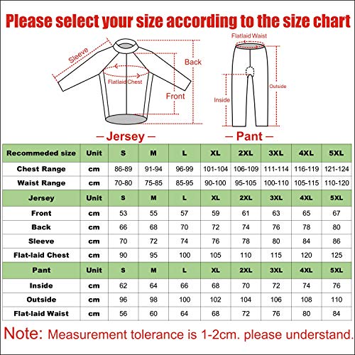 Traje de Ciclismo de Lana térmica de Invierno para Hombres, Cremallera Completa de Manga Larga 3 Bolsillos Traseros Ropa de Ciclismo