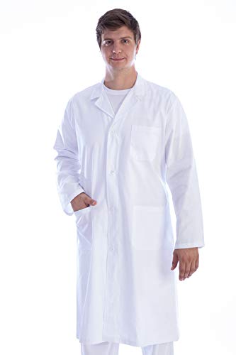 Traje de laboratorio Gima 21412 para hombre, color blanco, XXXL, blanco, 1