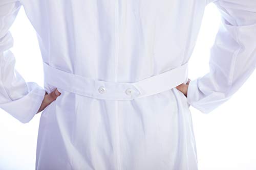 Traje de laboratorio Gima 21412 para hombre, color blanco, XXXL, blanco, 1