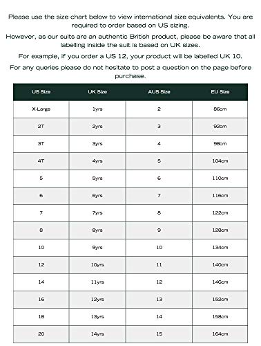 Traje para niños de Paisley of London, de cambray de color azul, para bodas u ocasiones especiales, de 1 a 15 años Azul azul (chambray) 14 años