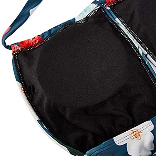 Trajes de Baño Mujer 2019 Sexy Push-up Acolchado Bra Bikini Verano Conjunto Tira Puntos Traje de Baño Sexy Bañador Mujer Conjunto De Bikini con Un Hombro con Cordón Lateral de baño Bikini,2 PCS Traje