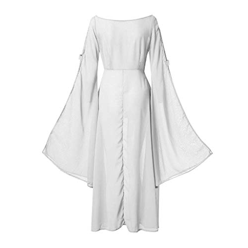 Trajes Retro Vestimenta De Las Mujeres Mujeres Longitud De La Manga De Las Mujeres De Época Medieval Renacimiento Traje De Halloween Partido Tamaños Talla De Ropa Medieval