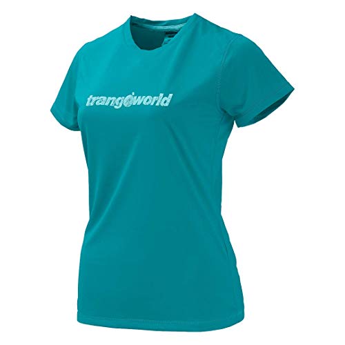 Trangoworld Kewe DT Camiseta, Mujer, Azul (Lago), XS