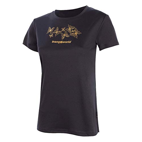 Trangoworld Taya Camiseta, Mujer, Antracita, L