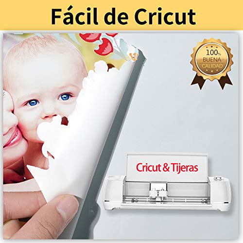 TransOurDream Real - Papel de Transferencia Térmica Para Camisetas Blancas y Tejidos Claros（A4x5 Hojas）Fácil de Usar, Sin impresión de Espejo,Compatible con Impresoras de Inyección de Tinta, ES-2-5