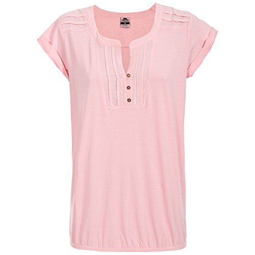 Trespass - Camiseta de Manga Corta Modelo Casalla para Mujer (XS) (Rosa)