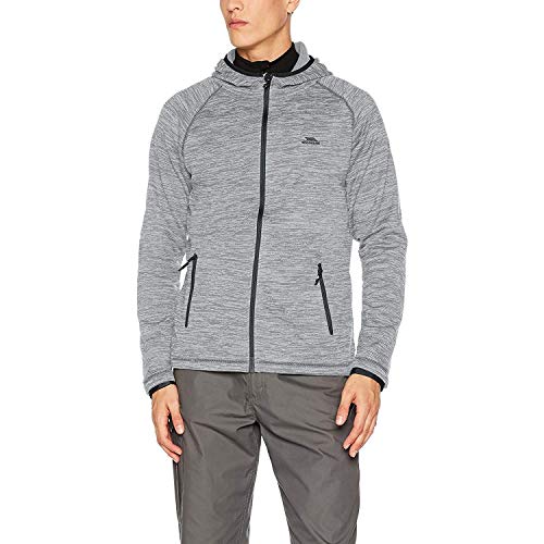 Trespass Northwood - Chaqueta de forro polar para hombre Marino blau Jaspeado XXXL