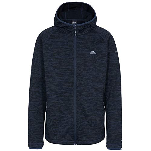 Trespass Northwood - Chaqueta de forro polar para hombre Marino blau Jaspeado XXXL