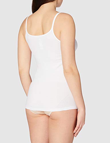 Triumph Katia Basics Shirt01 (1PL35), Camiseta tirantes Mujer, Blanco (WHITE 03), 42 (Talla fabricante: 40)