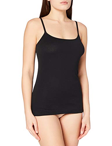 Triumph Katia Basics Shirt01 (1PL35), Camiseta tirantes Mujer, Negro (Black 004), 52 (Talla fabricante: 50)