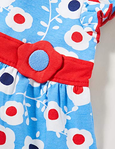 Tuc Tuc Conjunto Vestido Punto Y Ranita Flores NIÑA Azul Sun and Sea