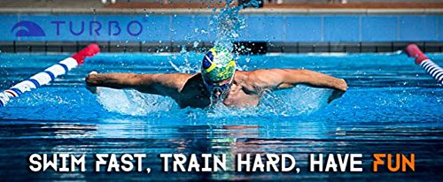 Turbo - Bañador Catalunya de Waterpolo Competicion Natación y Triatlón. Patrón de Ajuste cómodo (L/34)