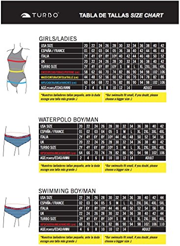 Turbo - Bañador Natacion y Entrenamiento Mujer KANALOA Profesional Señora Traje de Baño de Natacion Entrenamiento Competicion Tira Ancha Doble Capa (M)