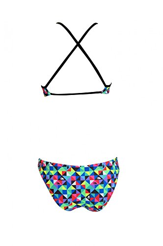 Turbo - BIKINI ORIGAMI Patrón de ajuste cómodo doble capa (Top, XL)