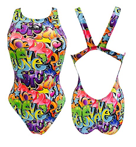 Turbo Power Graffitti 2016 Bragas de Bikini, Jaune, Medium para Mujer