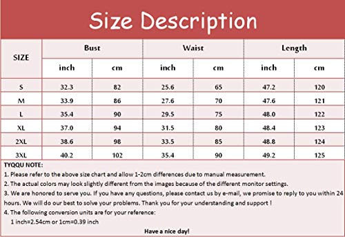 TYQQU Vestido de cóctel elegante para mujer, línea A, cuello en V, manga media con bolsillo, talla grande cobre XL