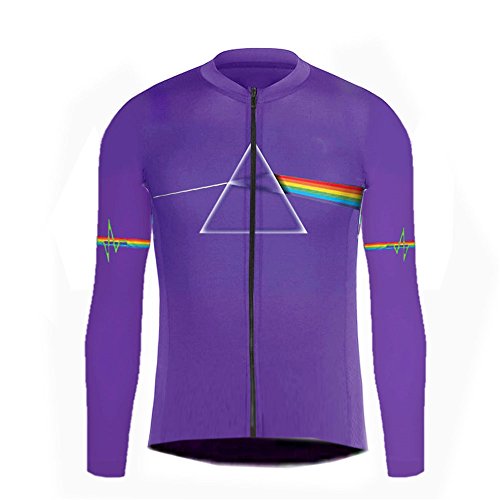 Uglyfrog Ciclismo Hombres Manga Larga Primavera Ropa Maillots de Bicicleta MTB Camiseta Cremallera Completa Abrigo