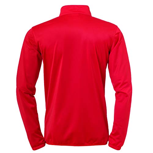 uhlsport Stream 22 Classic Jacket Chaqueta De Poliéster con Cuello Alto, Unisex Adulto, Red/White, L