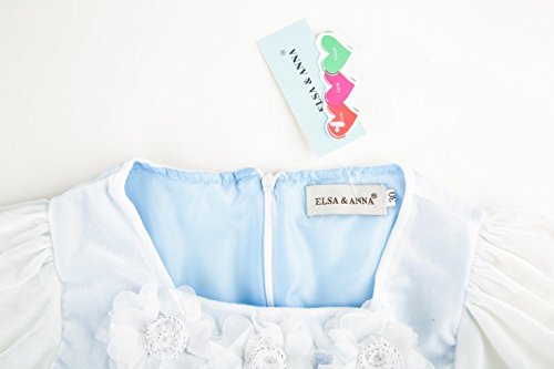 Uk1Stchoice-Zone Buena Calidad Diseño Más Reciente Princesa Disfraz Traje Parte las Niñas Vestido Dress-Cndr (6-7 Años, Drss-Cnd1), Tamaño del Fabricante 40