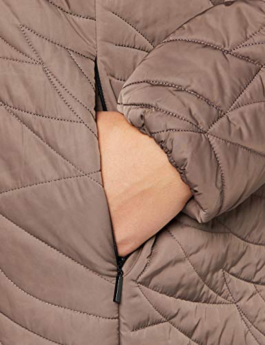 Ulla Popken Softshell-Jacke Abrigo, Marrón (Braun 31), 58 (Talla del Fabricante: 58+) para Mujer