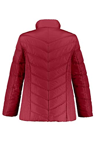 Ulla Popken Steppjacke Chaqueta Acolchada, Naranja (Dunkelrot 74948964), 48 para Mujer